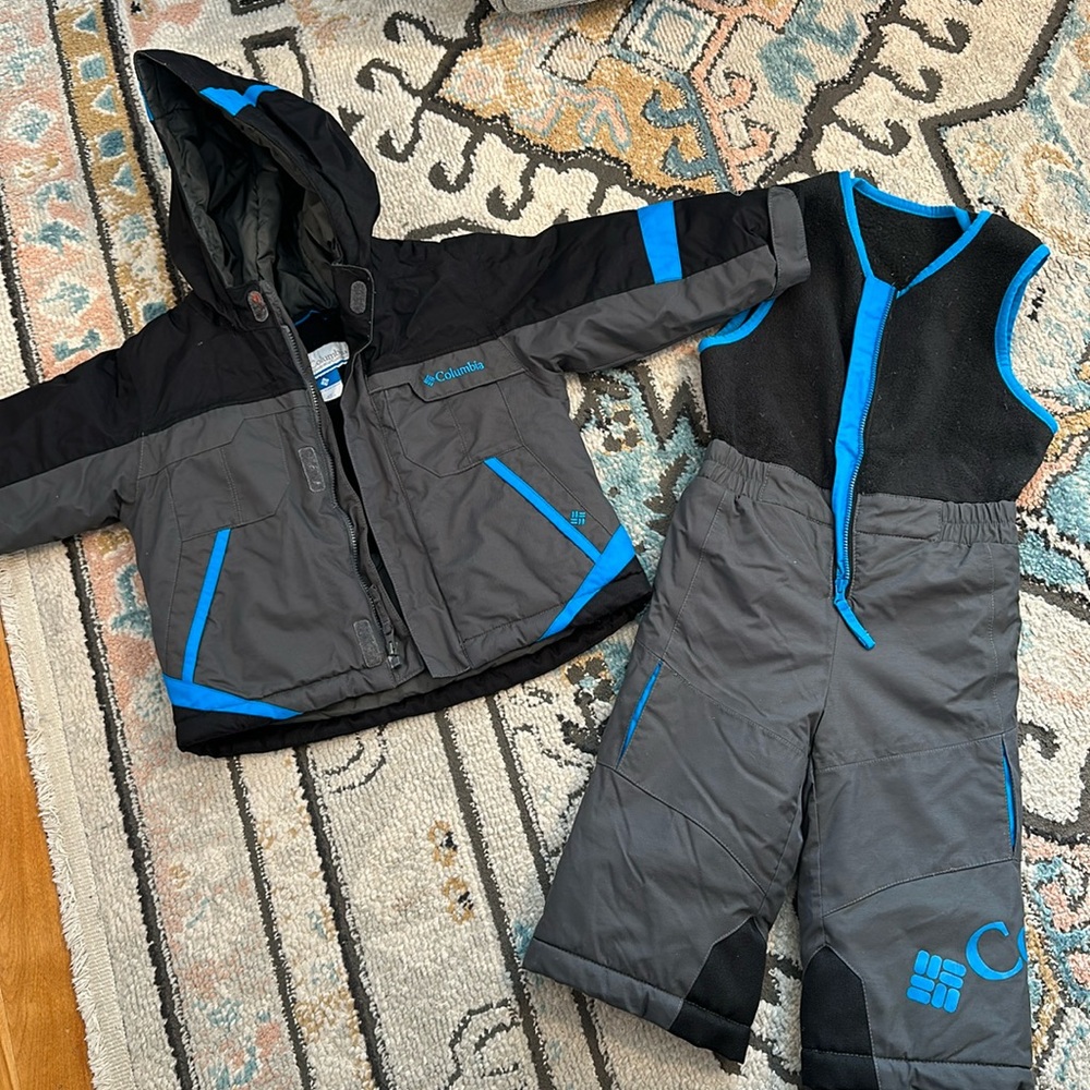Columbia Bugaboo Snowsuit and Winter Coat.